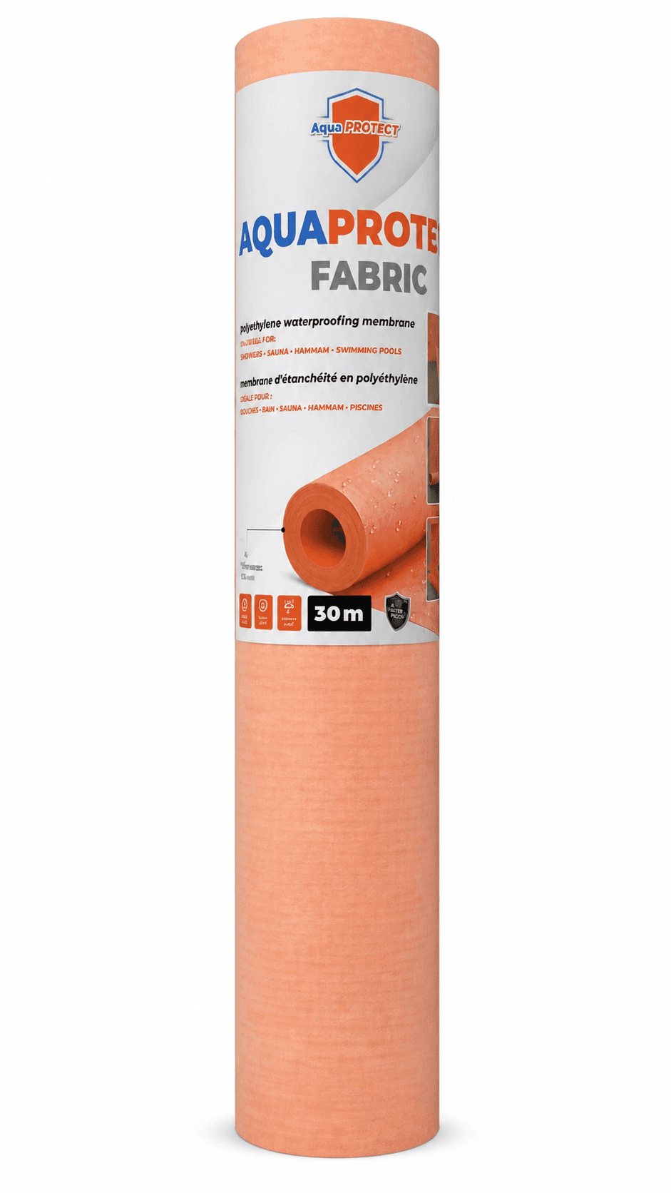 Fabric Orange 30M - AQUAPROTEC