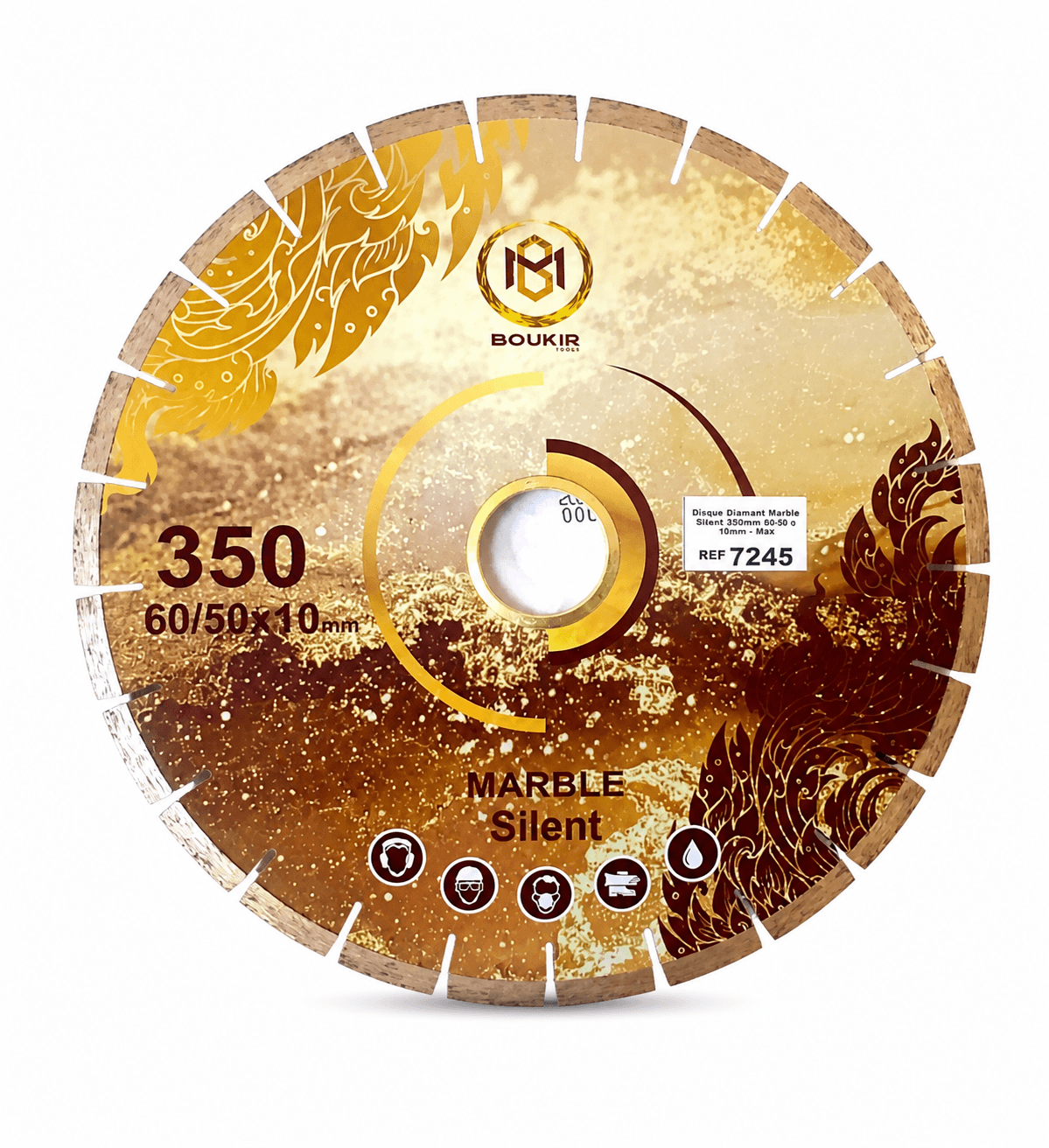 Disque Diament Marble Silent 350mm 60/50 x 10mm - MPC