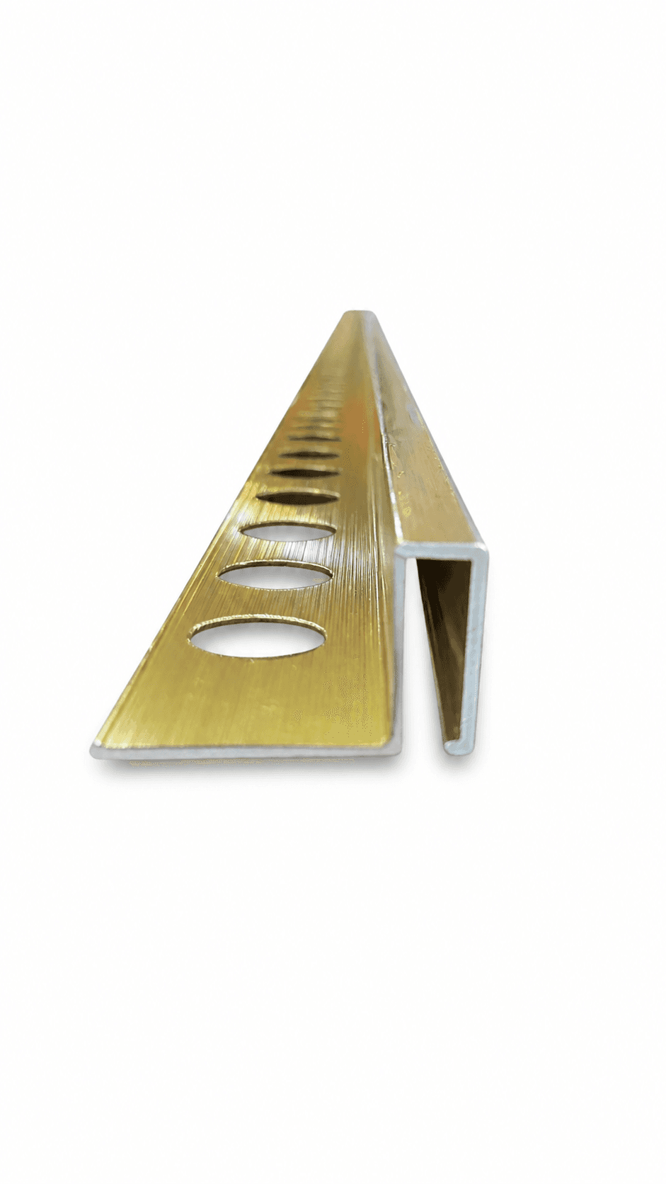 PERFIL ALUMINIO CUADRADO 12.6 ORO BRILLO 80394