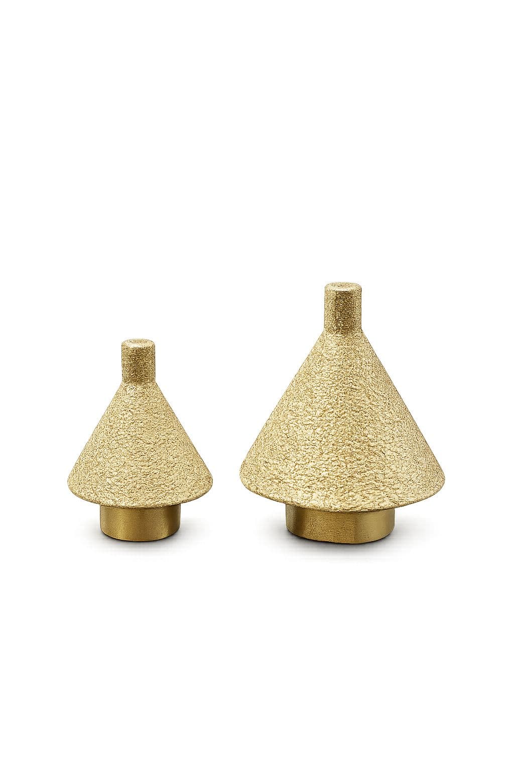 Scie - cloche diamant pour marbre et carrelage - pyramide