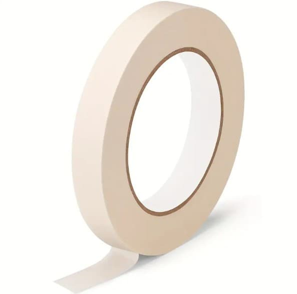MIARCO Ruban de Masquage en Papier Crêpé 24 mm